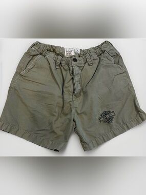 Y2K Vintage Abercrombie & Fitch Shorts Chino Harley Davidson Embroidered Size XL